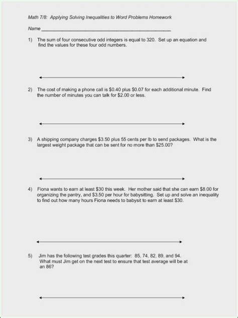 13 Best Images of 9th Grade Math Word Problems Worksheets - Math